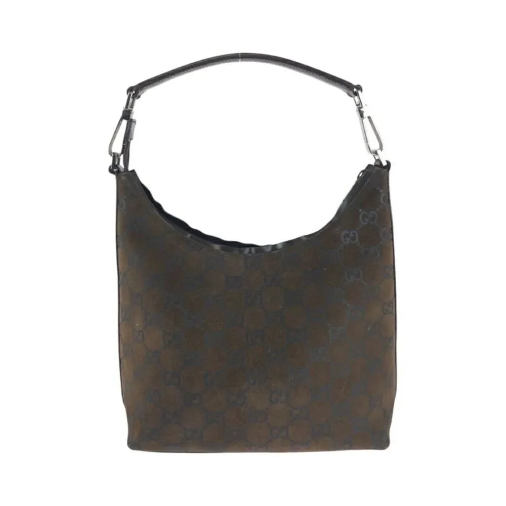 Gucci Suede One Shoulder Bag 000 0602 - Picture 2 of 6